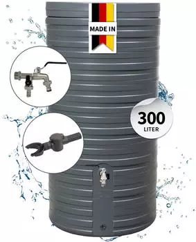 Garantia NORDIC Komplett-Set 300 L graphite grey