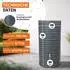 Garantia NORDIC Komplett-Set 300 L graphite grey