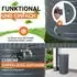 Garantia NORDIC Komplett-Set 300 L graphite grey