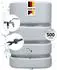 4rain QUADRO Komplett-Set 500 L betongrau