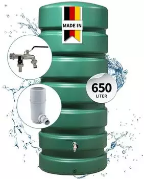 4rain CLASSIC Komplett-Set 650 L dunkelgr&uuml;n