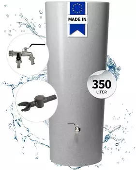 Garantia STONE 2in1 Komplett-Set 350 L silver