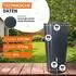 Garantia STONE 2in1 Komplett-Set 210 L lava