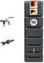 4rain SLIM WOOD Komplett-Set 350 L graphite grey