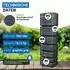 4rain SLIM WOOD Komplett-Set 350 L graphite grey