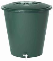 Graf - Garantia Regentonne 210 L Kunststoff Regenwassertonne Regenbeh&auml;lter Regentank