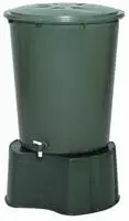 Graf - Garantia Regentonne 310 L Kunststoff Regenwassertonne Regenbeh&auml;lter Regentank