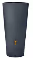 4RAIN VASO 2in1 Decor Regenspeicher 220 L (zinkgrau) grau
