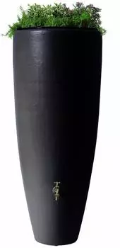 Garantia 2in1 Wasserbeh&auml;lter mit Pflanzschale 300 Liter mocca (326109)