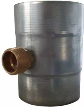 Sarei Regenwassersammler Zink 100 mm