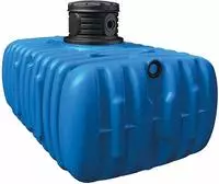4rain - Flat M Flachtank 3000 Liter Inkl. Schachtverl&auml;ngerung