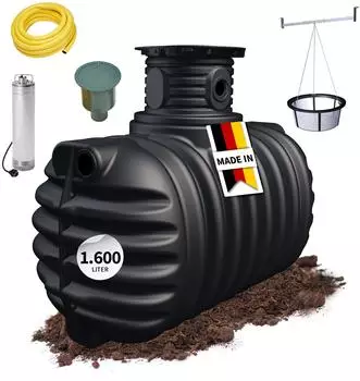 4rain Komplett-Paket Comfort Compact 1600 Liter