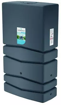 Prosperplast Aqua Tower 350 Liter eckig mit Deckel anthrazit