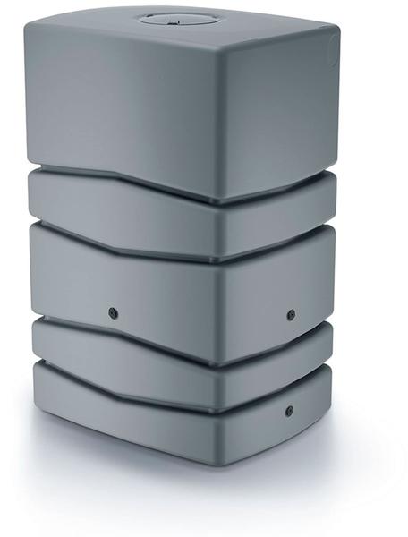Prosperplast Aqua Tower 450 Liter eckig mit Deckel grau