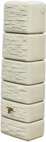 Garantia - 4rain Slim Stone Decor Wandtank 500 Liter Sandbeige