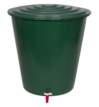 Kreher XL Regentonne 210L Kunststoff grün