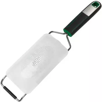 OEM Handrasp Premium 2-fach geschliffenes Oberfläche ergonomischer Griff mit weichem extra scharf für Käse Schokolade und mehr inkl. Messerschutz