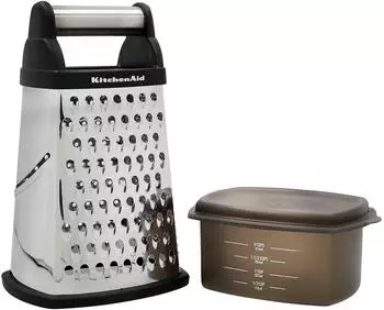 KitchenAid Reibe in Silber - (H)26 cm 13% Kuechenhelfer