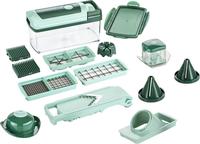 Nicer Dicer 33796 Fusion Julietti, Set 16-tlg., mintgr&uuml;n