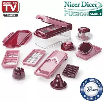 Genius Nicer Dicer Fusion Smart 16 tlg. gr&uuml;n