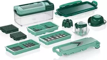 Genius Nicer Dicer Fusion Smart 16 tlg. gr&uuml;n