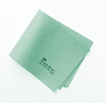 Scotch Brite Micro Duett Mikrofasertuch, Grün, ohne Aufdruck, 320 mm x 400 mm