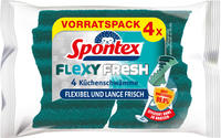 Spontex Flexy Fresh Schwamm Gr&uuml;n 4 St&uuml;ck(e)