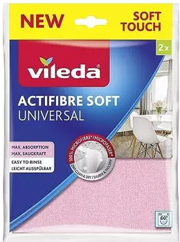 Vileda ActIfiBre Soft Allzwecktuch 2er-Pack 171813