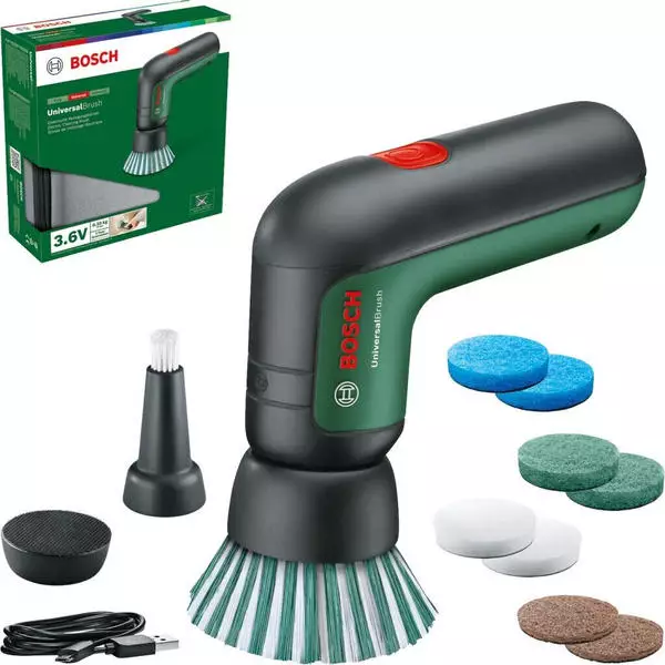 Bosch Elektro-Reinigungsbürsten-Set Universal Brush Badezimmer