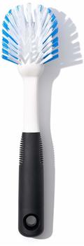 OXO Sp&uuml;lb&uuml;rste Good Grips, aus Kunststoff, L&auml;nge: 28cm, schwarz-wei&szlig;