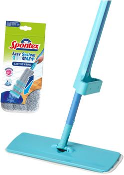Spontex Bodenwischer Easy Max+, Flachwischer mit Teleskopstiel, 31cm
