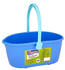 Spontex Putzeimer extra breit, 10 Liter, aus Kunststoff, oval, blau