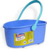 Spontex Putzeimer extra breit, 10 Liter, aus Kunststoff, oval, blau