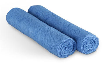 Bestlivings Mikrofaser Reinigungstücher im Set Putztücher 65cm x 45cm für alle Flächen, etc. mit moderner Hochtief-Struktur - ( 8er Pack ) Blau