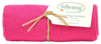 Solwang Handtücher '1 Stück gestricktes Handtuch' Pink