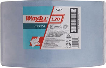 Kimberly-Clark KIMBERLY-CLARK Wischtuch WYPALL L20 EXTRA+ L380xB235ca.mm blau 2-lagig