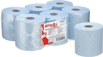Kimberly-Clark WYPALL L10 Wischtücher Zentralentnahme/Blau/ 1-lagig F2