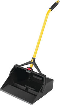 Rubbermaid Maximizer™ Nass- / Trocken-Schuttschaufel mit Verbindungsklammer, gelb