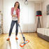 Clever-Clean Bodenwischer mit Sprühfunktion - Wischmop mit 360°-Drehgelenk - 130x12x46 cm