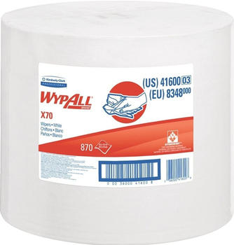 Kimberly-Clark Reinigungstuch WypAll® X70 8348 L315xB310ca.mm wei