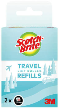 Scotch Brite Reise-Fusselroller Travel 30 Blatt - 2,59 m
