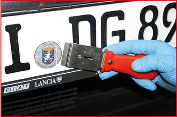 KS Tools Plakettenschaber. 39 mm 911.8126 – KS Tools Plakettenschaber 39 mm 911.8126 entfernt Aufkleber schonend von Kunststoff