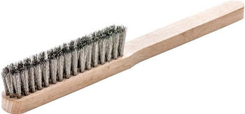 Lessmann Feinbürsten 225x20 mm 4 rhg. Stahldraht rostfre i ROF gew. 0,15 mm hoch 20 mm VPE: 12