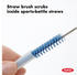 OXO Flaschenbürste Good Grips Getränkeflaschen, Reinigungsset, Nylon-Borsten, 35 cm, 3-teilig