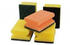 Sito Topfreiniger Vliesschwamm 9,5 x 7x 4,5 cm gelb-schwarz 9,5 x 7 x 4,5 cm, vielseitig gegen hartnäckigen Schmutz
