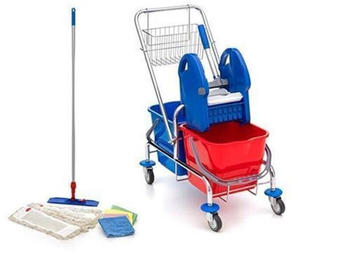 Wisch-Star Reinigungsset Chrom Putzset, M, 50 cm