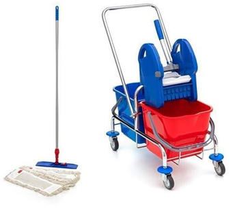 Wisch-Star Reinigungsset Chrom Putzset, S, 40 cm