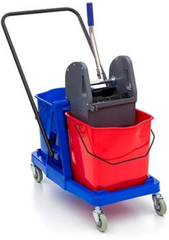 Wisch-Star Doppelfahrwagen mit Presse Speedstar Doppelfahreimer