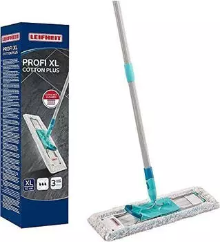 Leifheit Profi XL cotton plus Stahlstiel 146cm (55456) – Leifheit Profi XL cotton plus Stahlstiel 146cm (55456) – Der perfekte Bodenwischer für Ihr Zuhause