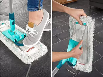Leifheit Profi XL cotton plus Stahlstiel 146cm (55456) – Hochwertige Materialien und vielseitige Einsatzmöglichkeiten